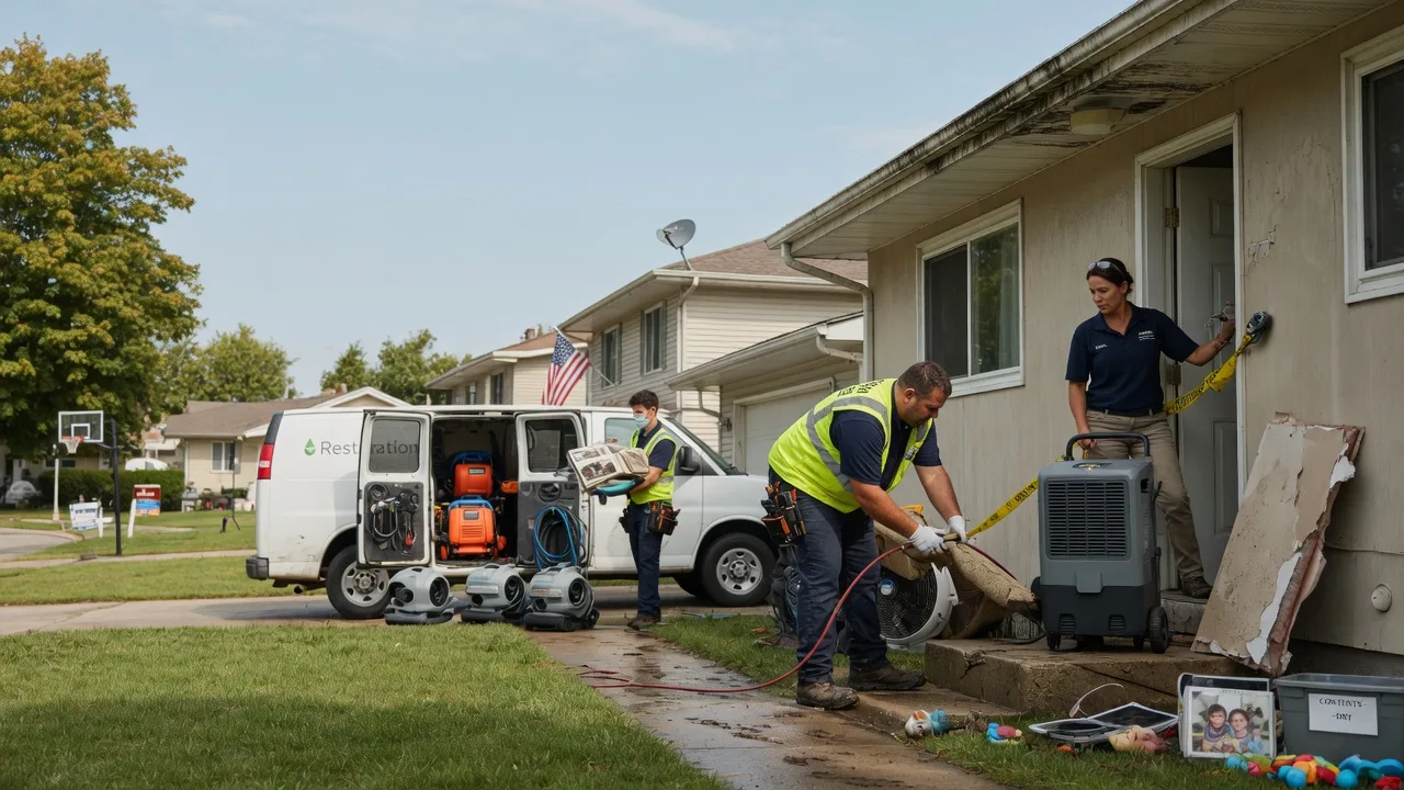 Water Damage Restoration in Lyons, IN near me